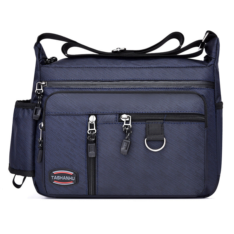 Men's Break Fashion Large Capacity Canvas Men's Shoulder Bags