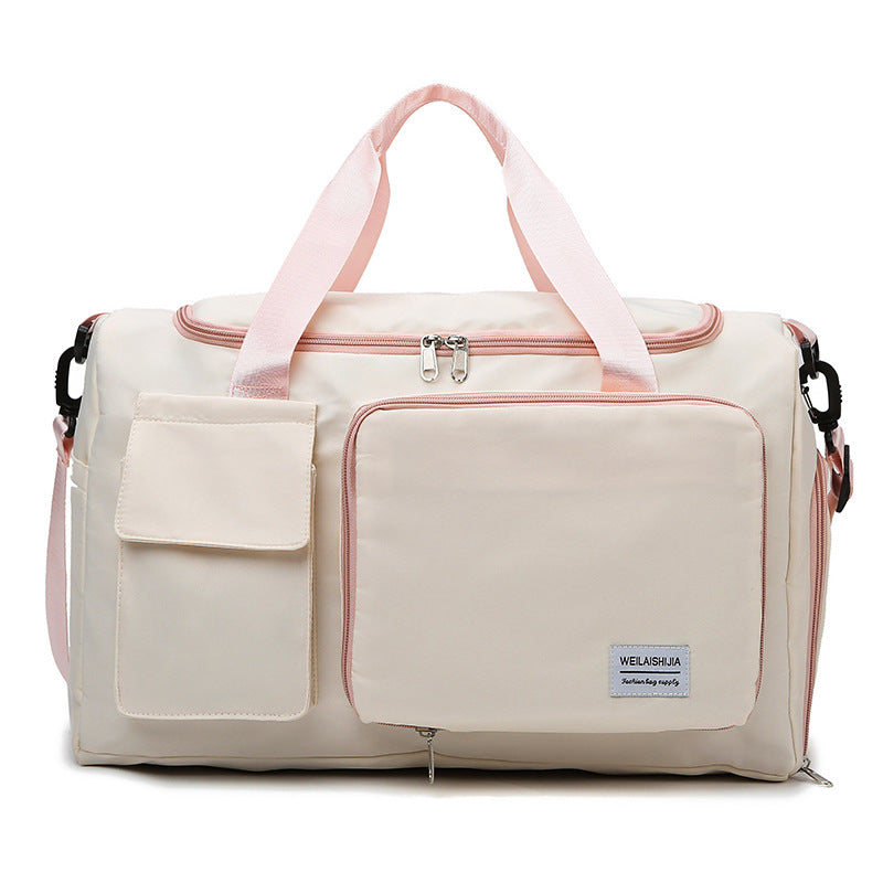 Spring Foldable Hand-held Large Capacity Excursion Travel Bags