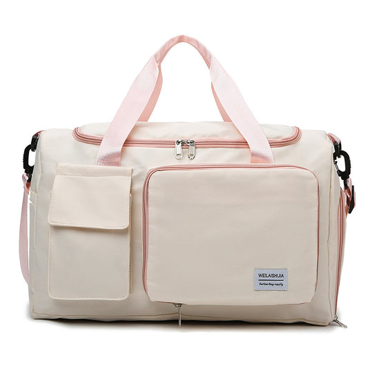 Spring Foldable Hand-held Large Capacity Excursion Travel Bags