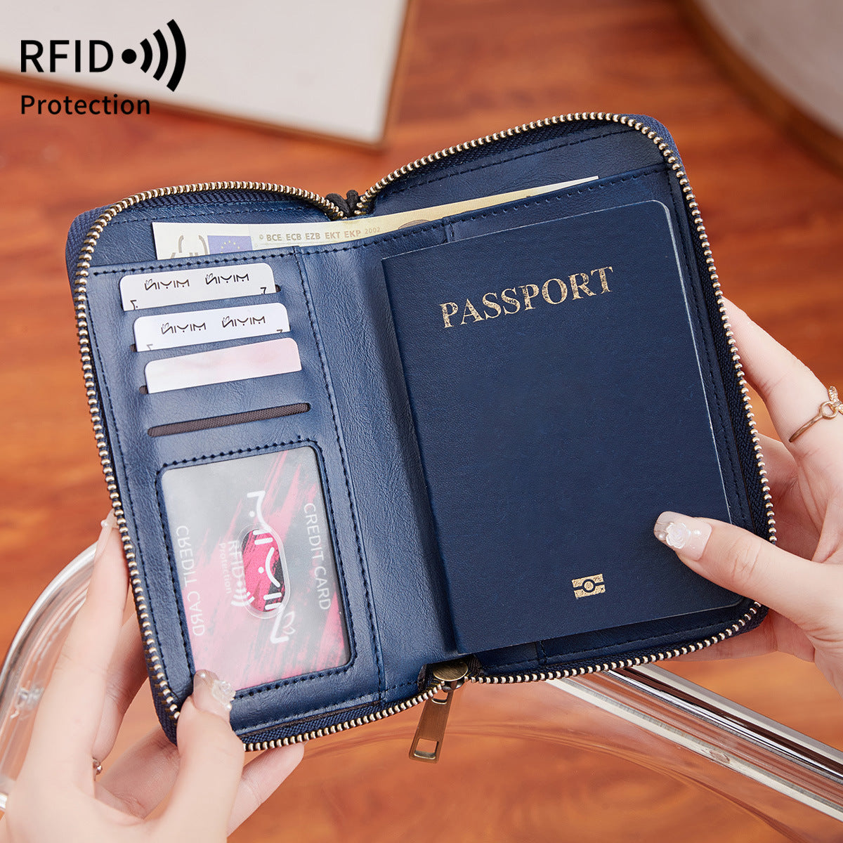 Passport Fashion Large Capacity Ticket Storage Id Package