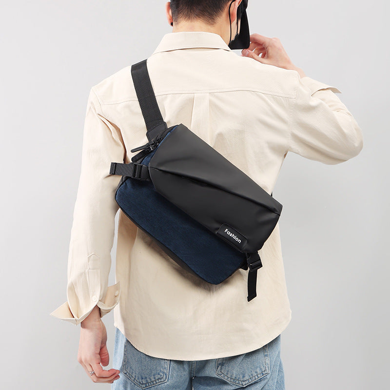 Men's Slouchy Beautiful Elegant Good Quality Men's Chest Bags