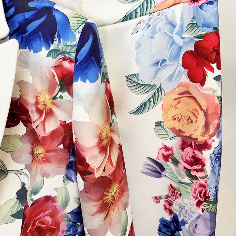 Creative Charming Bright Digital Printing Two-piece Jackets