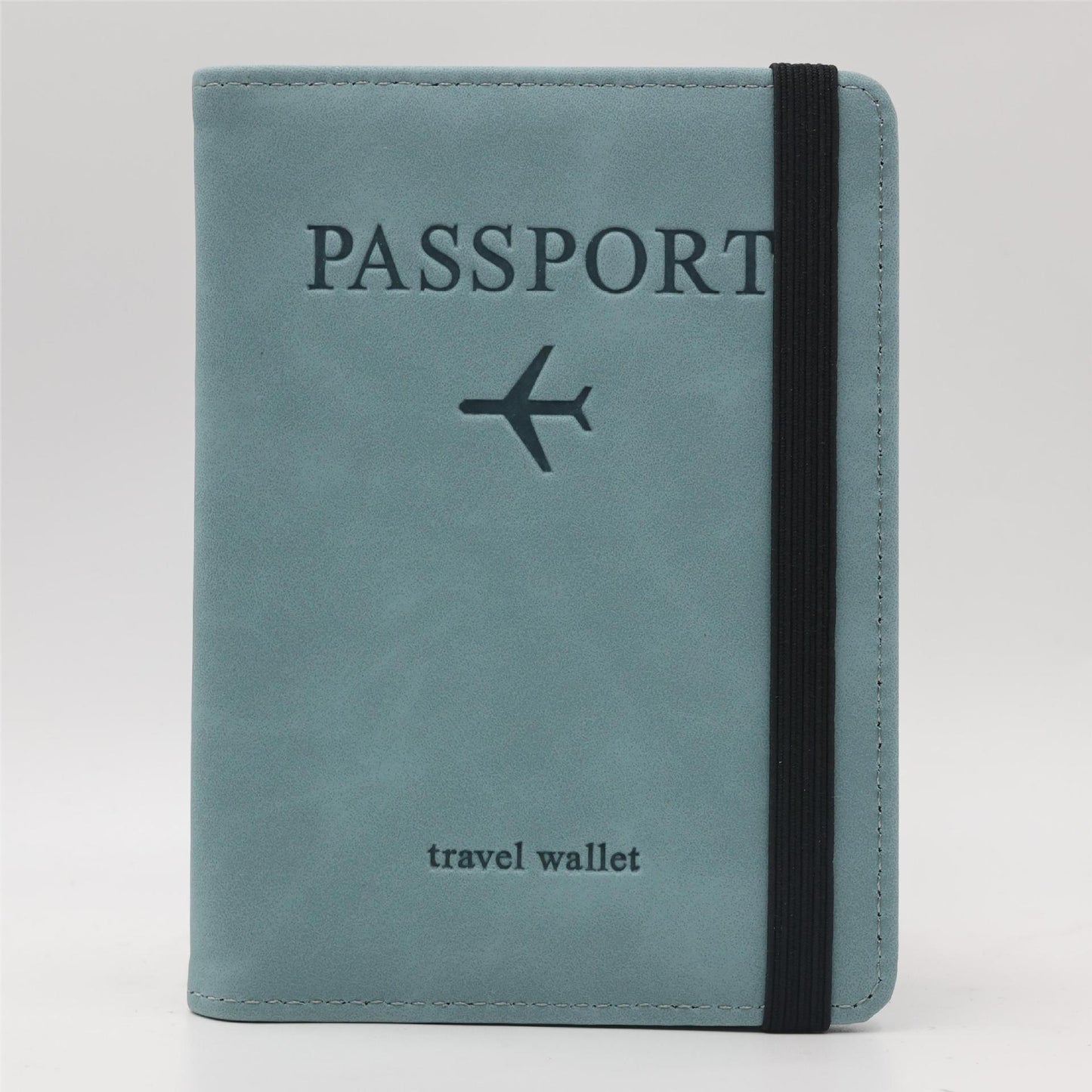 Cover Document Portable Lightweight Leather Clutch Id Package