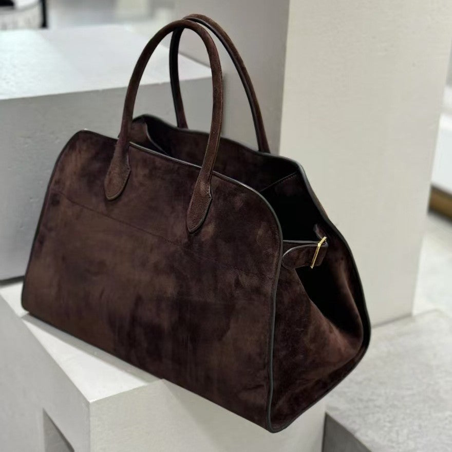 Creative Charming Cowhide Leather Minimalist Large Handbags