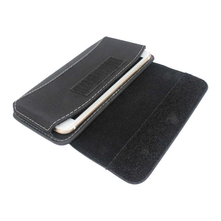 Men's Man's Horizontal Style Oxford Fabric Farewell Phone Bags