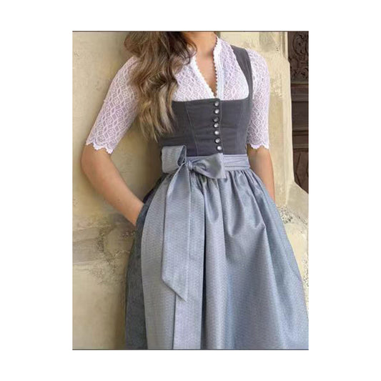 Women's Elegant Beer For Oktoberfest In Germany Dress