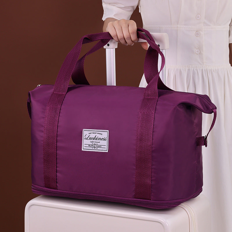 Large Capacity Portable Strap Waterproof Coverable Travel Bags