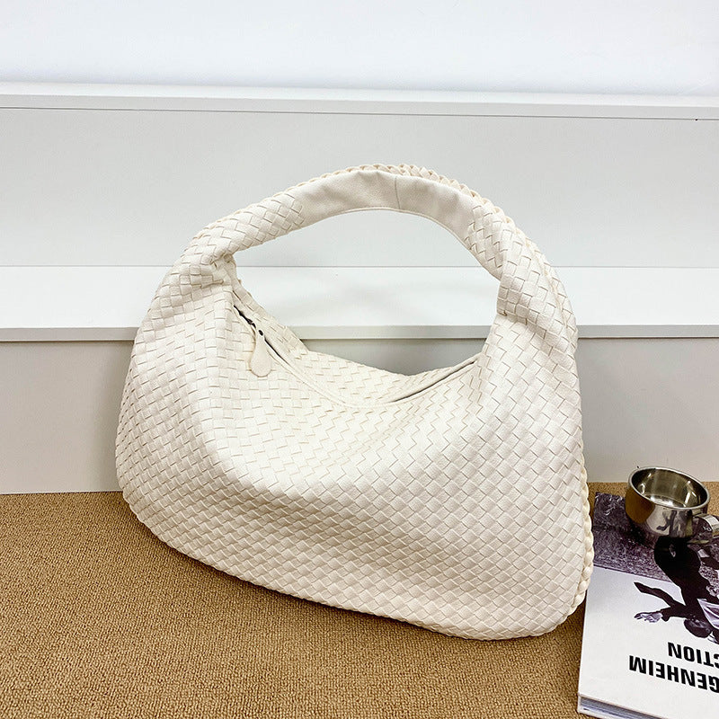 Women's Woven Large Capacity Commuter High-grade Bags