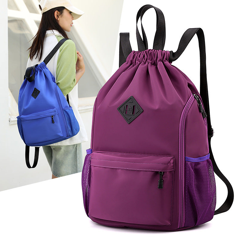 Oxford Cloth Large Capacity Fitness Unisex Sports Backpacks