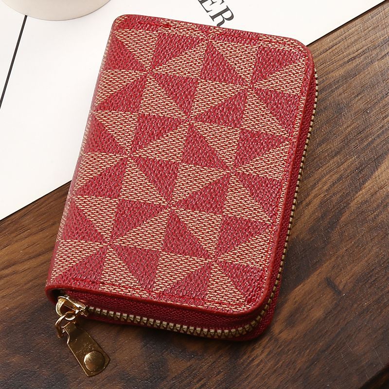 Women's Multiple Slots Clip Large Capacity License Card Holder