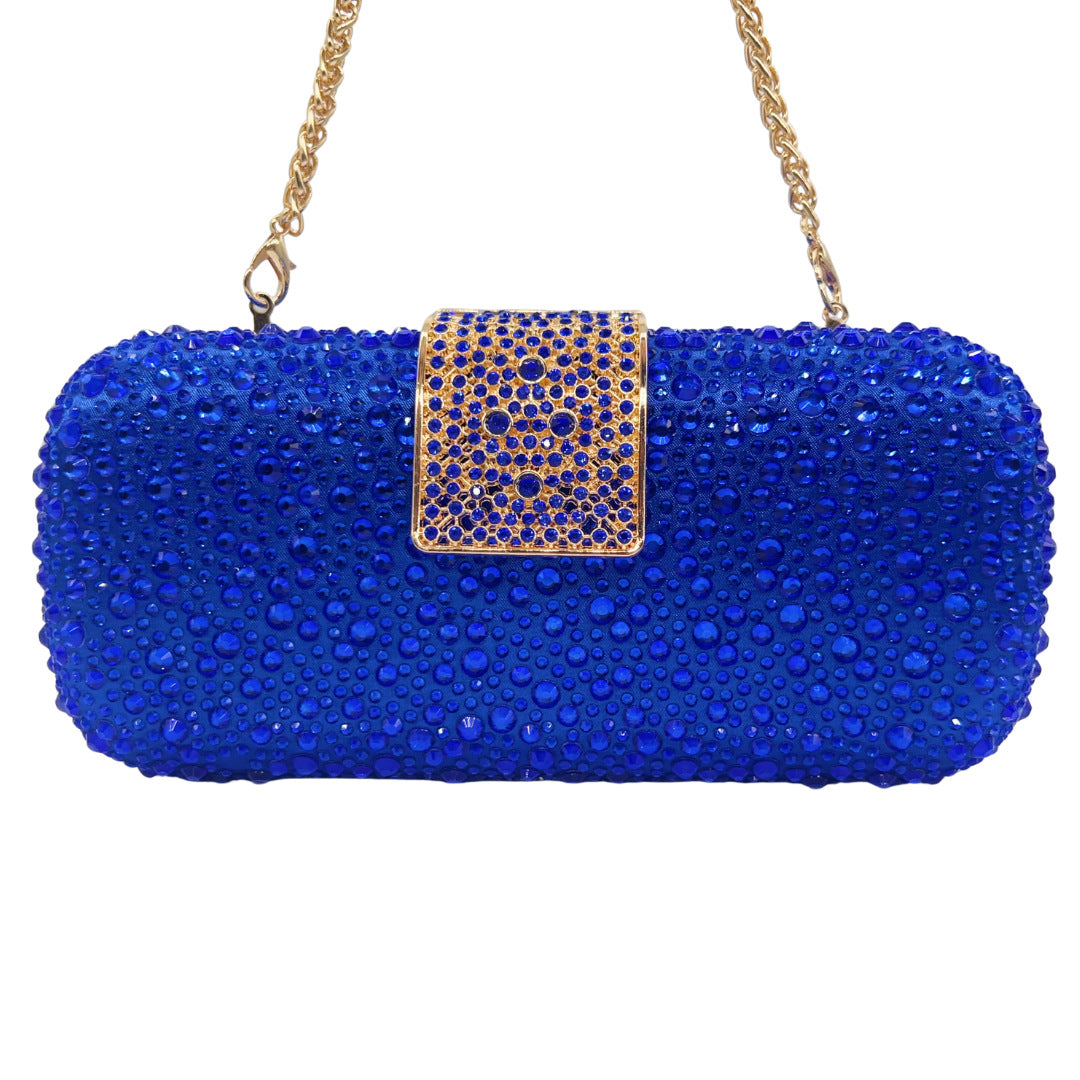 Women's Light Luxury Shiny Double-sided Hot Hand-held Evening Bags