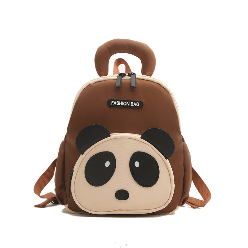 Children's Cartoon Cute Panda Boys Animal Kindergarten School Bags