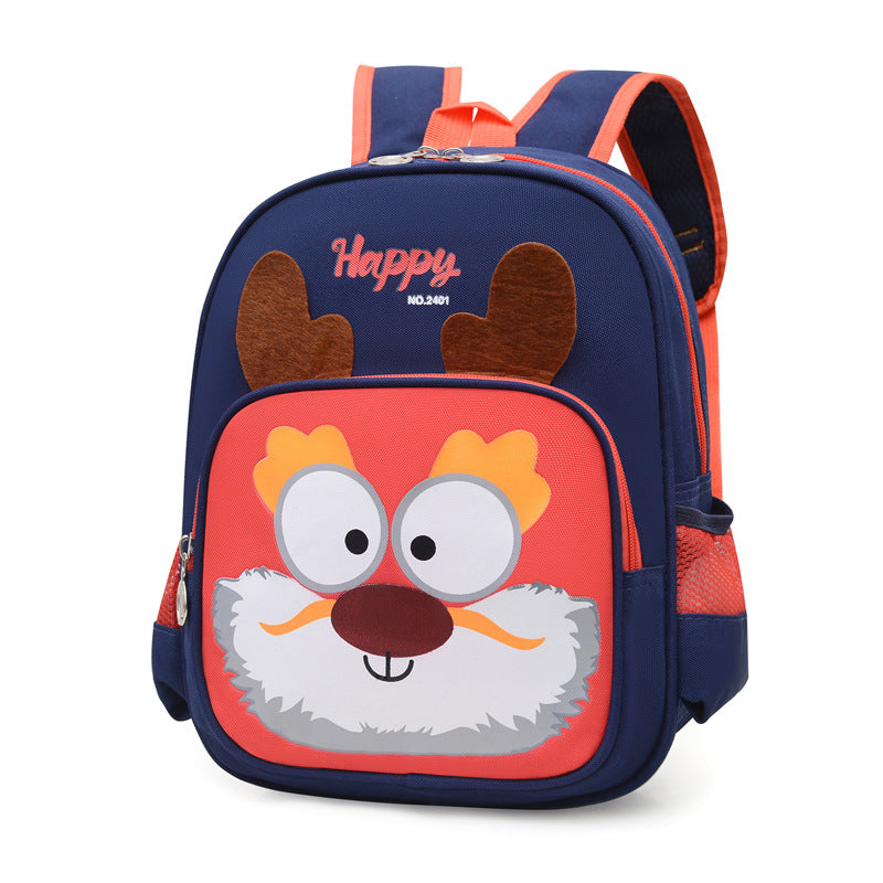 Trendy Cartoon Cute Boys Large Capacity Kindergarten School Bags
