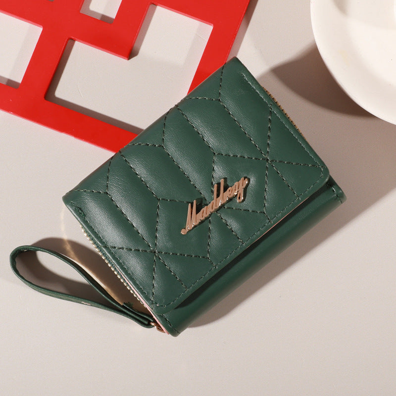 Women's Korean Short Trendy Fashion Joker Ladies Wallets