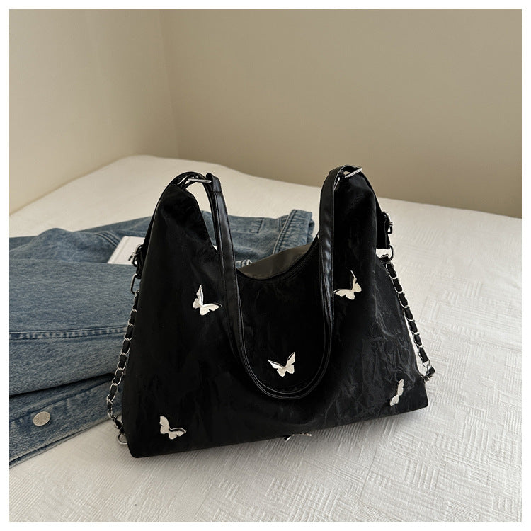 Capacity Butterfly Western Style Fashion Commuter Shoulder Bags