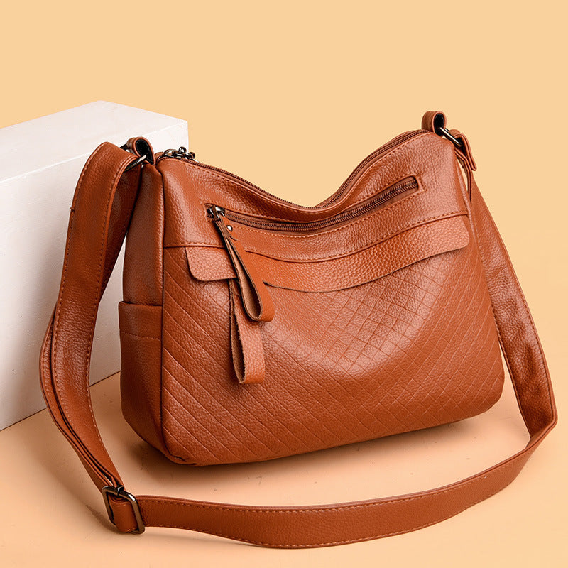 Women's Fashion Soft Leather For Moms Crossbody Bags