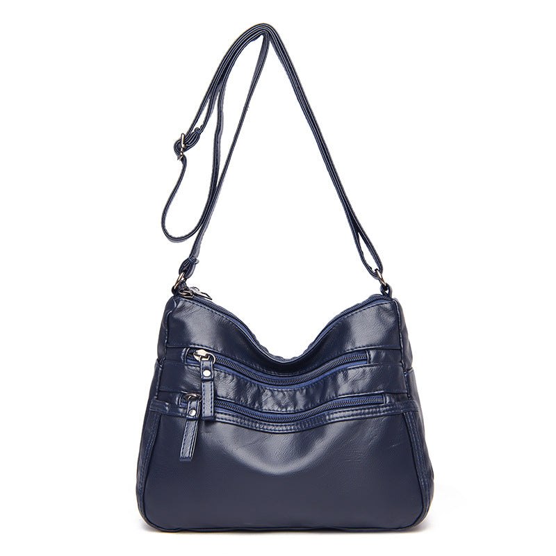 Women's Elegant Stylish Slouchy Simple Mom Crossbody Bags