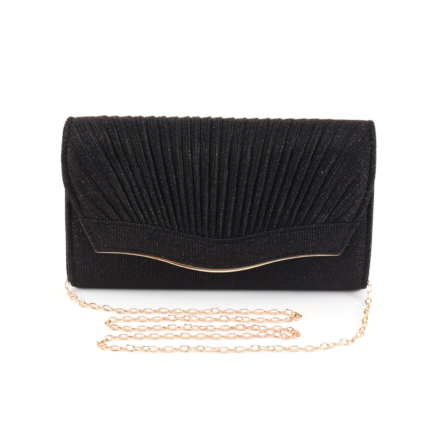 Women's Fabric Dinner Clutch Satin Flip Dress Evening Bags