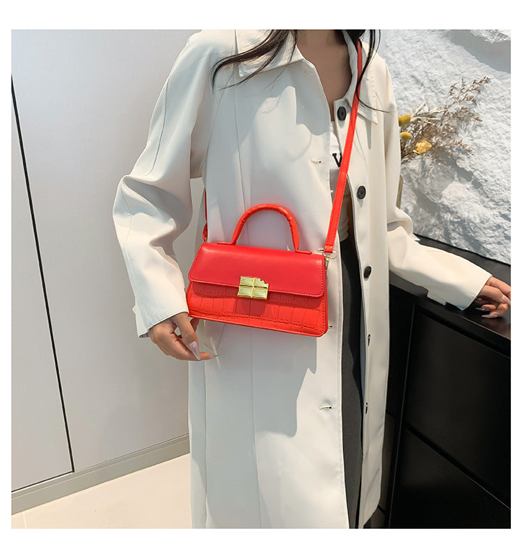 Women's Fashion Simple Elegant Style Stone Pattern Bags