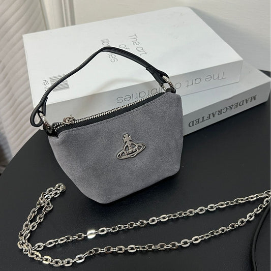 Fashion Elegant Print Chain Spicy Earphone Bags