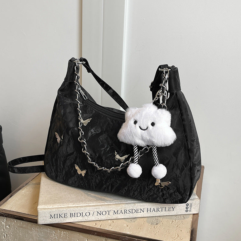 Large Capacity Female Autumn Leisure Chain College Bags