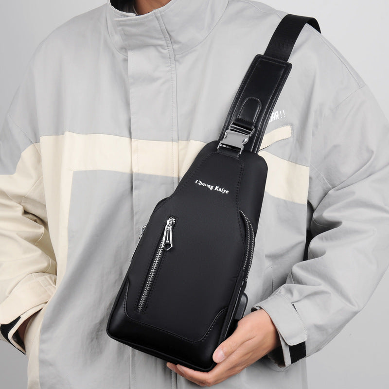 Men's Stylish Cross Body Waterproof Fashion Men's Chest Bags