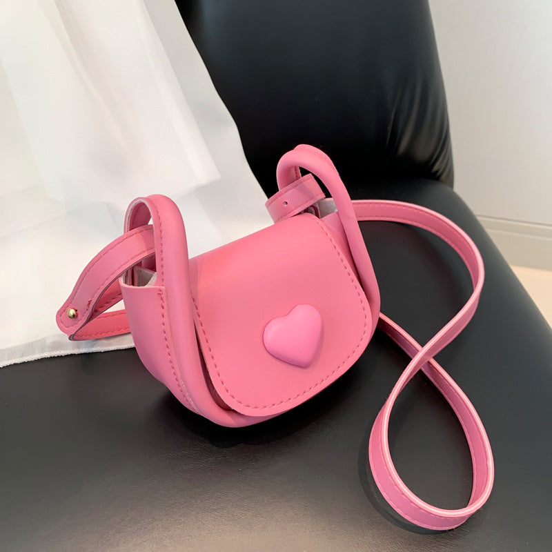 Fashion Mini Female With Hearts Spring Shoulder Bags