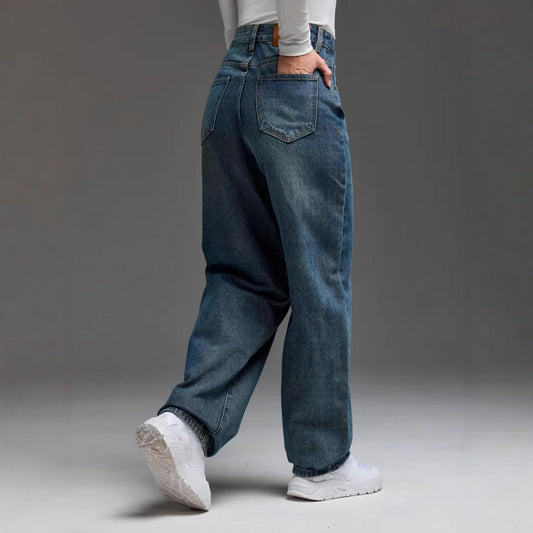 Women's Creative Attractive Beautiful Russian Mop Jeans