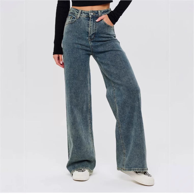 Women's Classic New Russian Wide Leg Jeans
