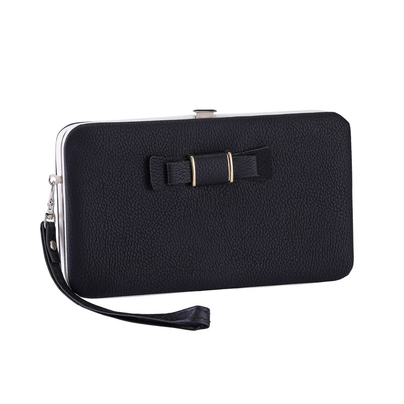 Women's Korean Long Bow Mobile Creative Ladies Wallets