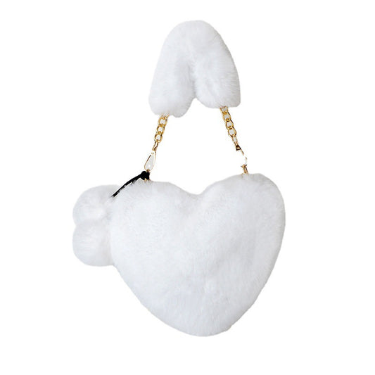 Attractive Versatile Classy Cool Heart Heart-shaped Shoulder Bags