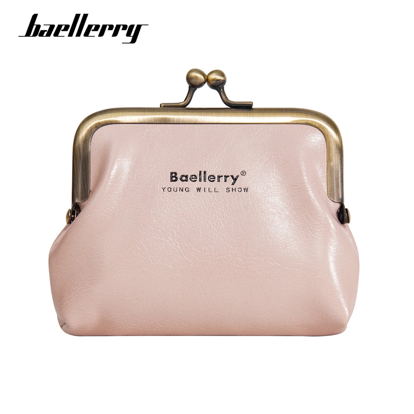 Women's Short Leather Tinplate Relatively Mouth High Ladies Wallets