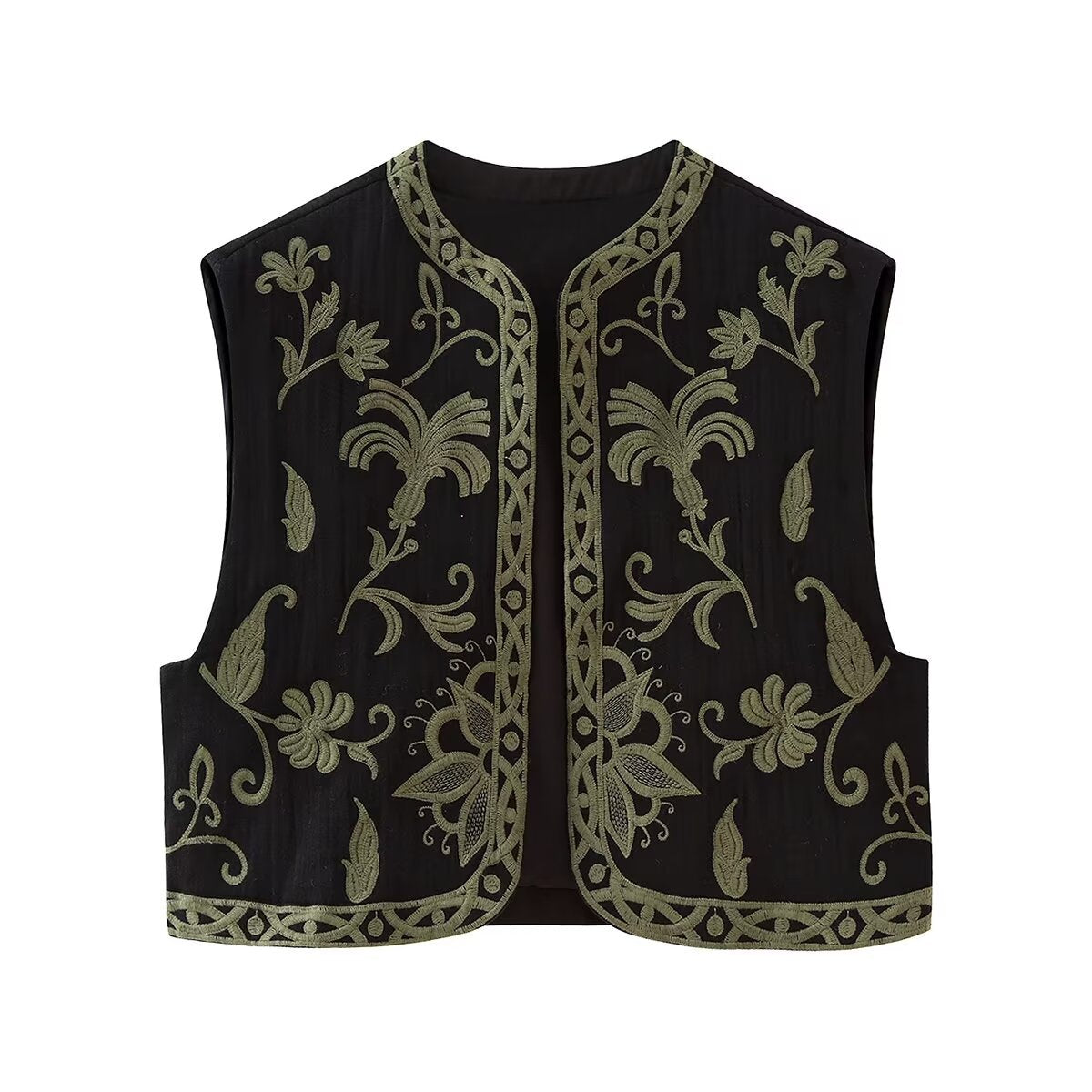 Women's Durable Cool Comfortable Attractive Embroidery Vests