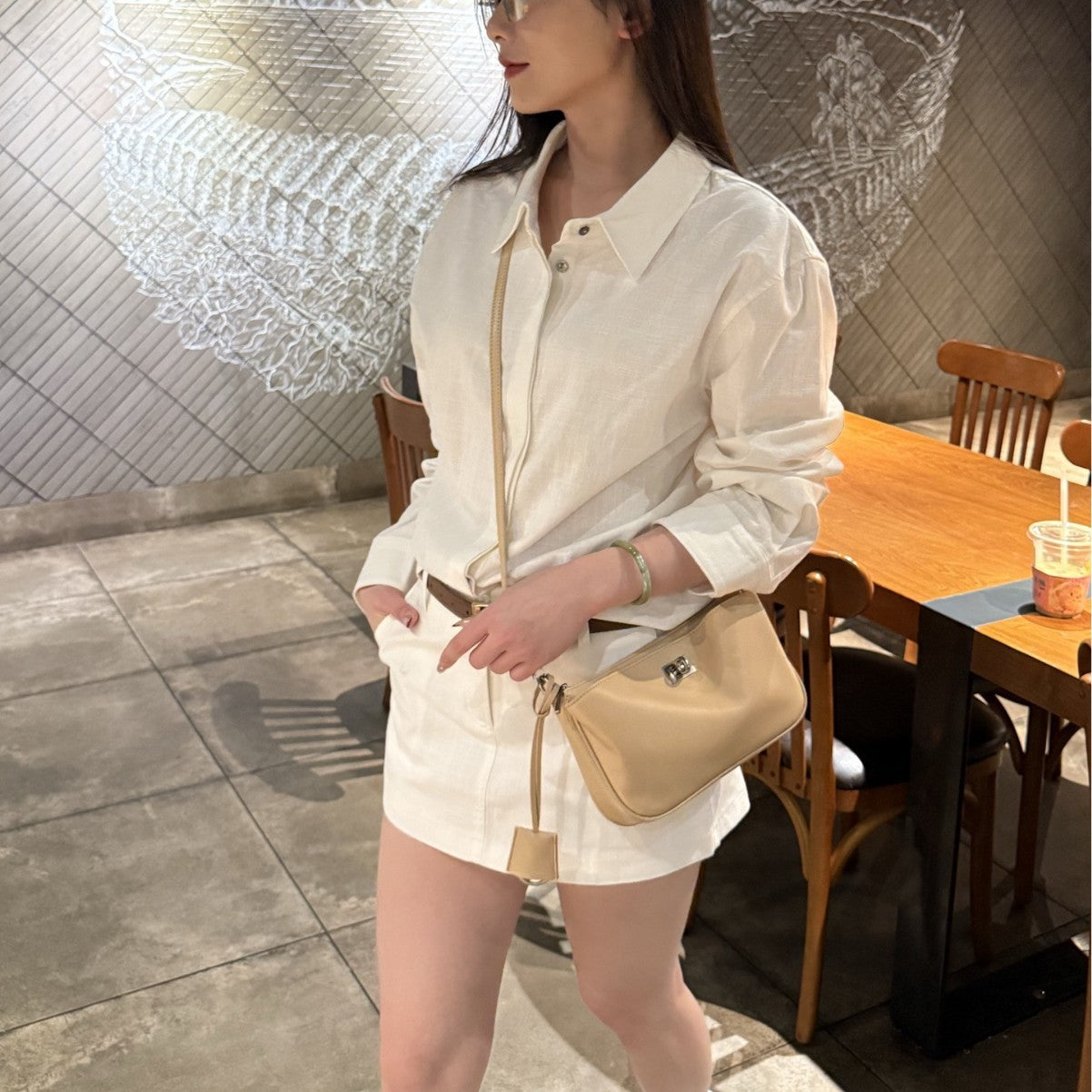 Spring Wear Underarm Mini Motorcycle Baguette Bags