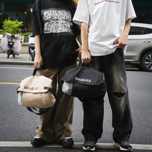 Men's Fashion Style Female Class Commuter Men's Shoulder Bags