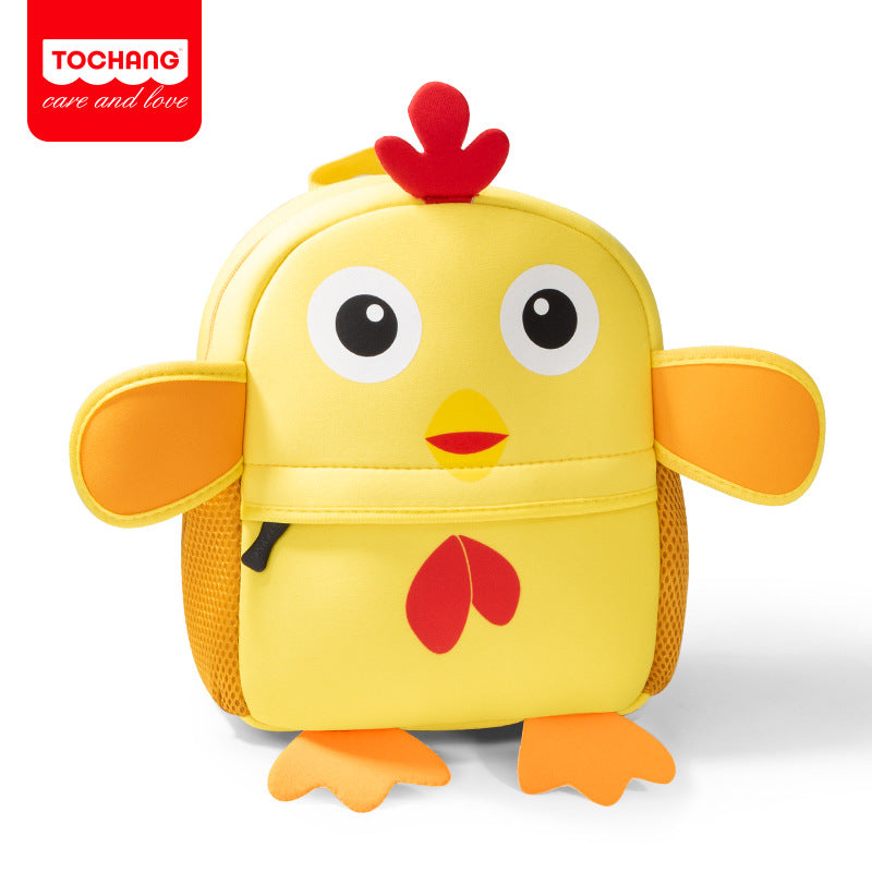 Children's Elegant Cartoon Cute Animal Neoprene Kindergarten School Bags