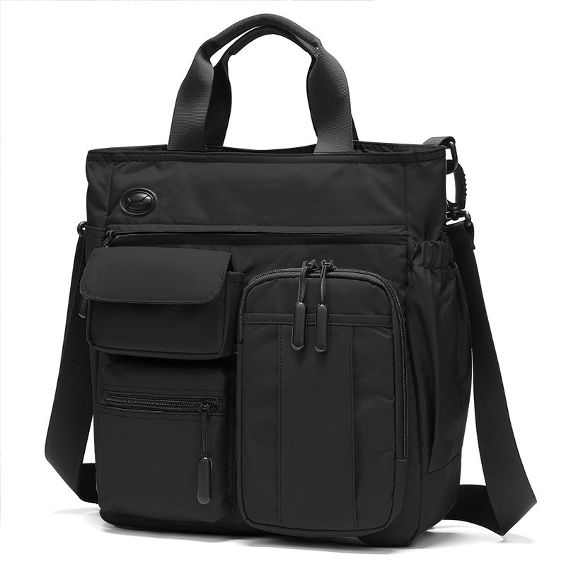 Men's Trip Lightweight Computer Large Capacity Document Men's Shoulder Bags