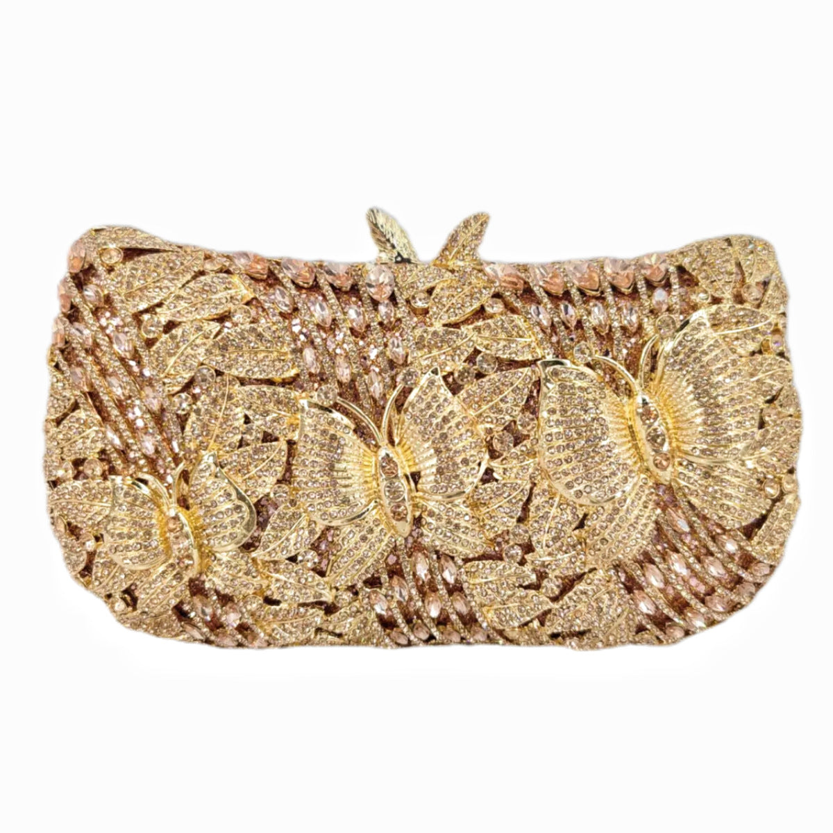 Women's Love Of Butterfly Diamond Banquet Party Bags