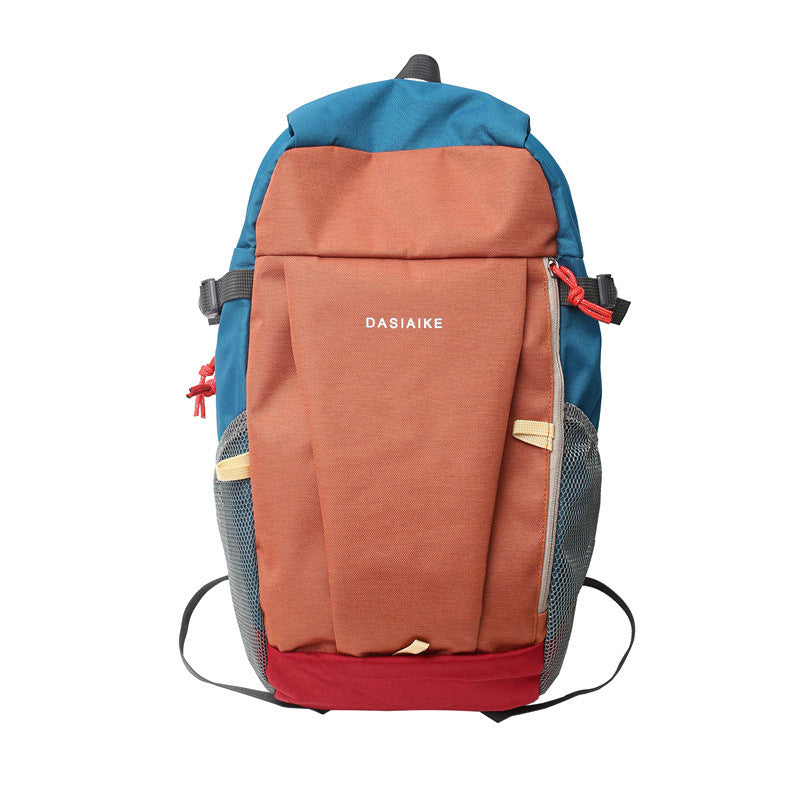 Women's & Men's & Hiking Leisure Large Capacity Couple Middle School Students' Schoolbags