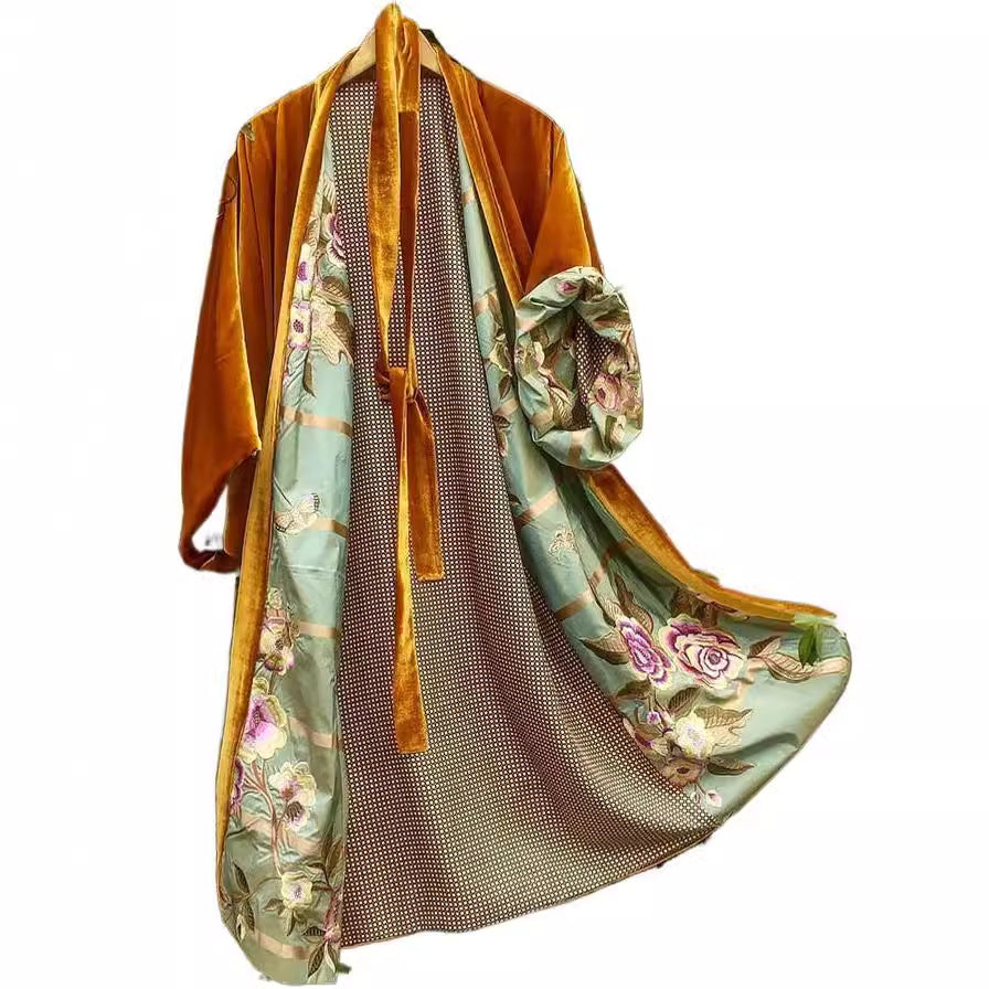 Veet Belt Satin Digital Flower Dress Dresses