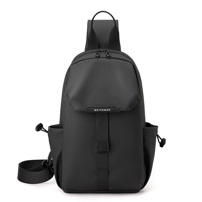 Men's Graceful Popular Simplicity Waterproof Nylon Men's Chest Bags