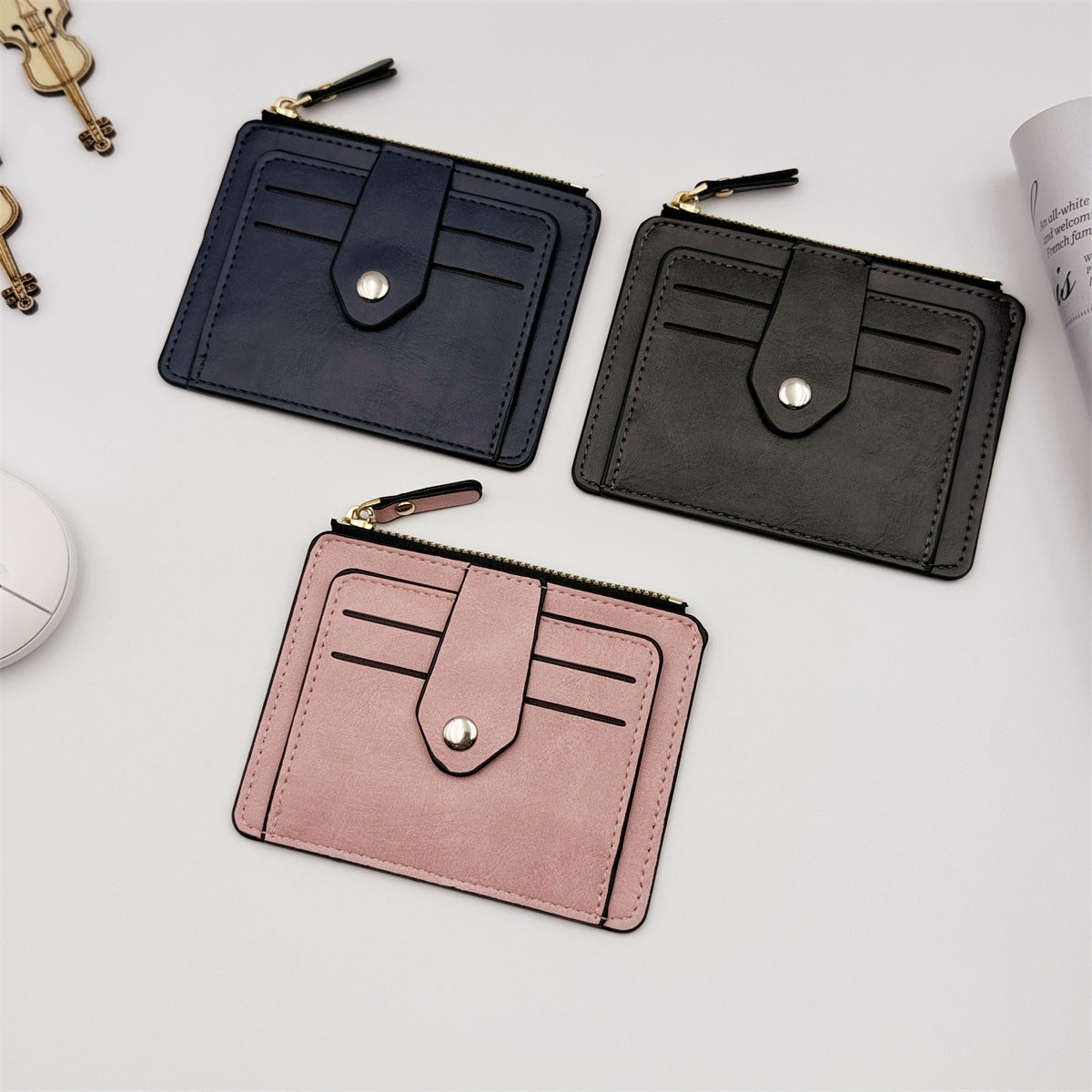 License Bank Storage Stylish Versatile High Card Holder