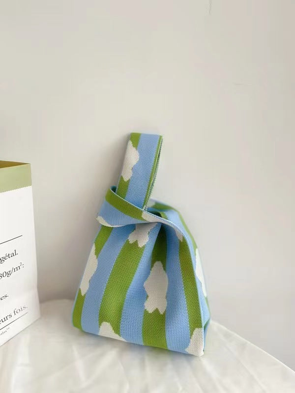 Thickened Knitting Female Hand Knitted Gift Handbags