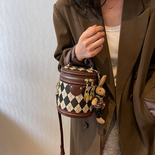 Women's Retro Easy Matching Autumn Fashion Texture Shoulder Bags
