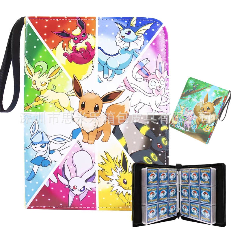 Trendy Game Binder Grid Collection Album Bags