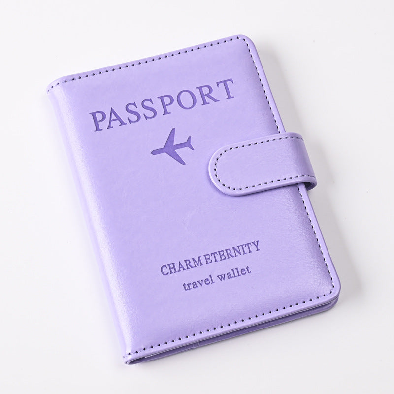 Aircraft Magnetic Passport Tag Suit Sleeve Card Holder