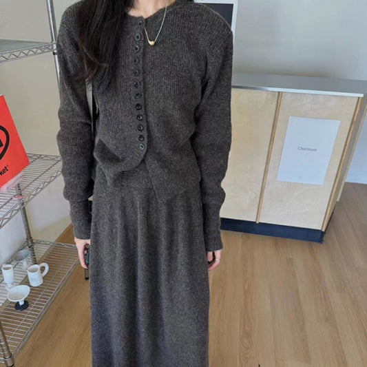 Women's Spring Figure Flattering Knit High Waist Sweaters
