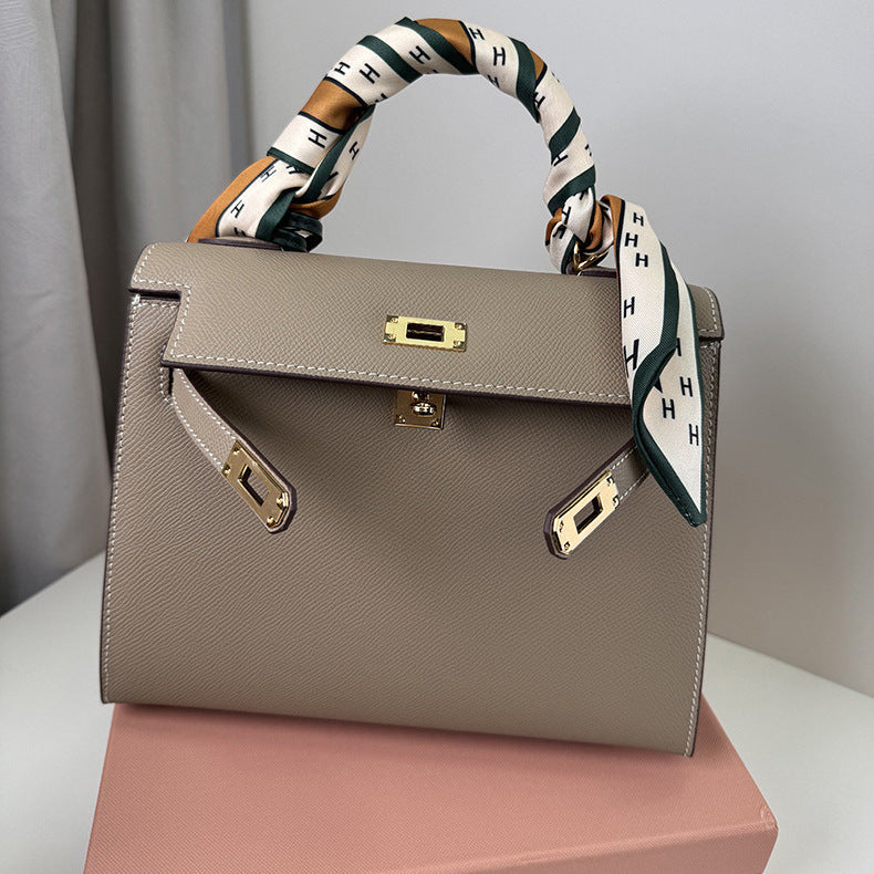 Women's Palm Print Kelly High-grade Elegant Handbags