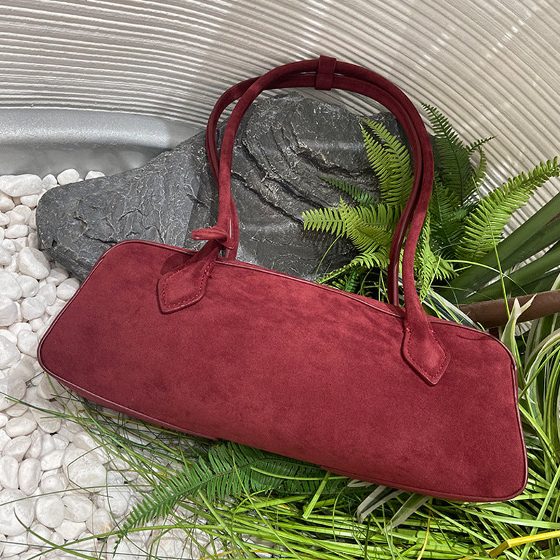 Leather Bowling Portable Underarm Design Large Capacity Bags