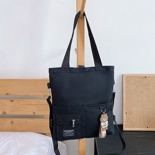 Women's Fashion Glamorous Canvas Tutorial Artistic Shoulder Bags